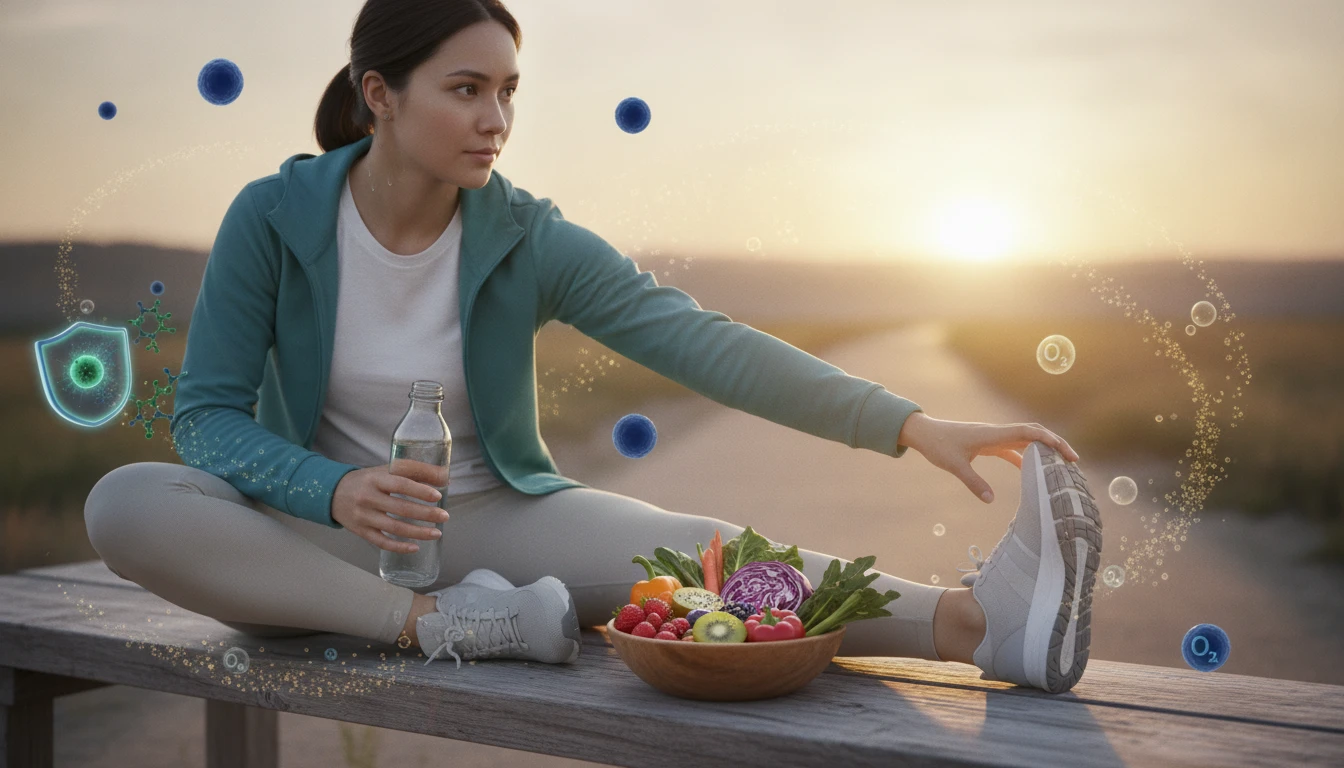 Căng Thẳng Oxy Hóa Sau Vận Động: Ăn Sao Cho Đúng