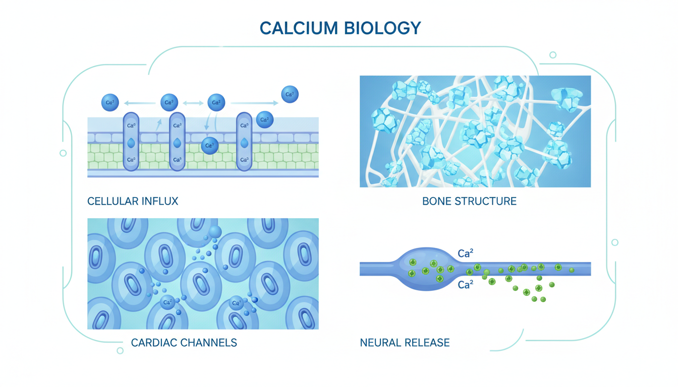 Canxi Và Sức Khỏe Tế Bào: Vai Trò Vượt Ra Ngoài Xương Khớp