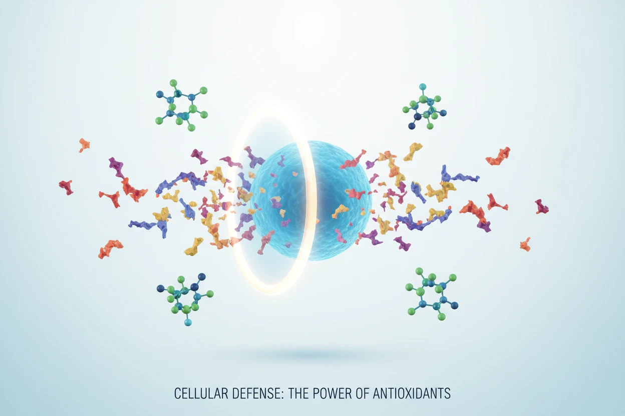 Chất Chống Oxy Hóa: Hệ Thống Bảo Vệ Tế Bào Toàn Diện Từ Bên Trong