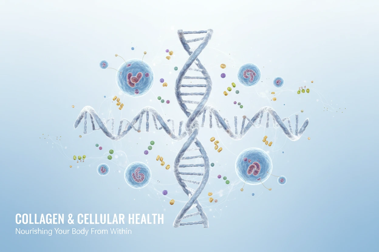 Collagen và Sức Khỏe Tế Bào: Vai Trò Quan Trọng Với Da, Xương và Khớp