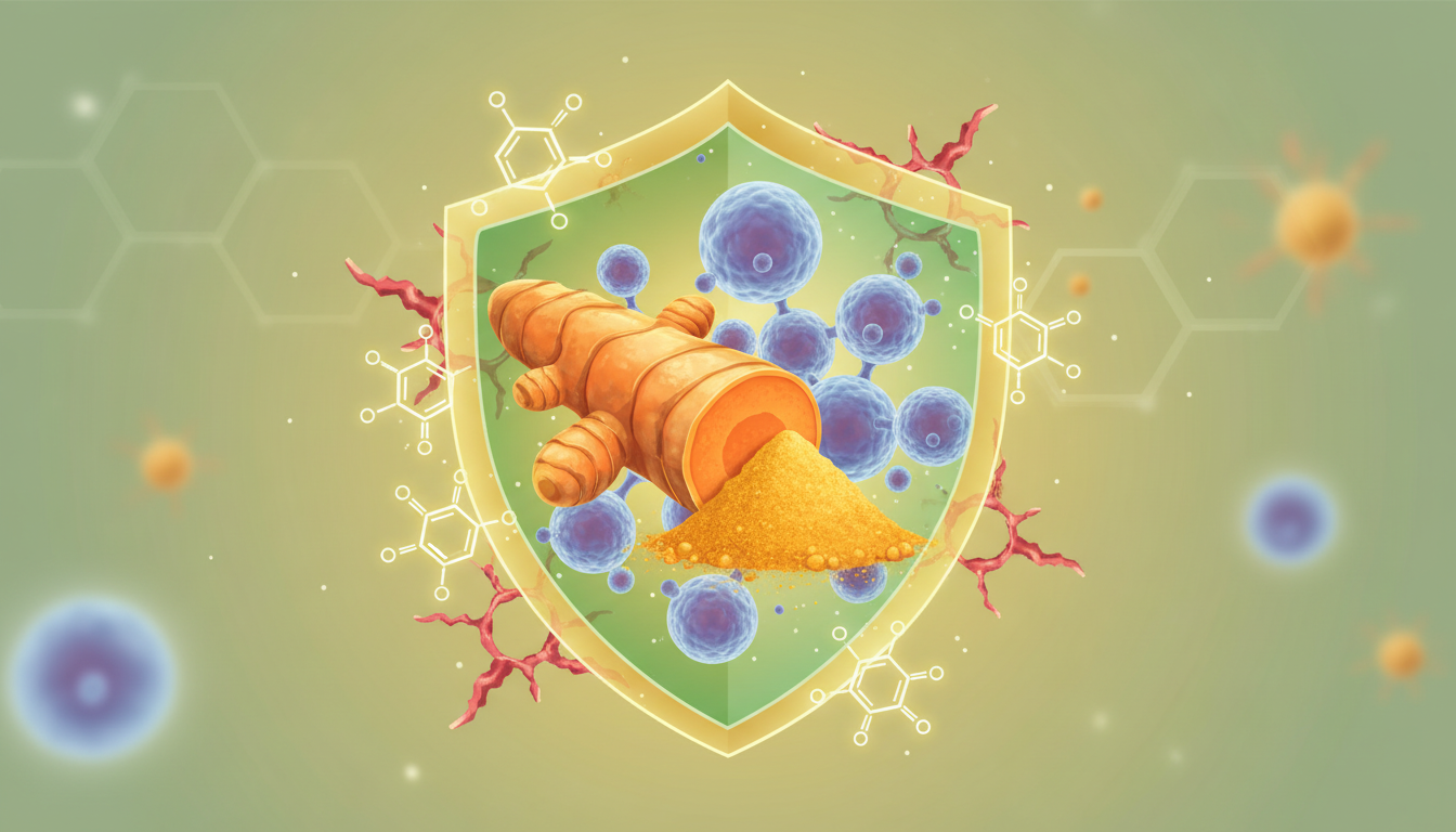 Curcumin Trong Nghệ: Chất Chống Viêm Tự Nhiên Bảo Vệ Sức Khỏe Tế Bào