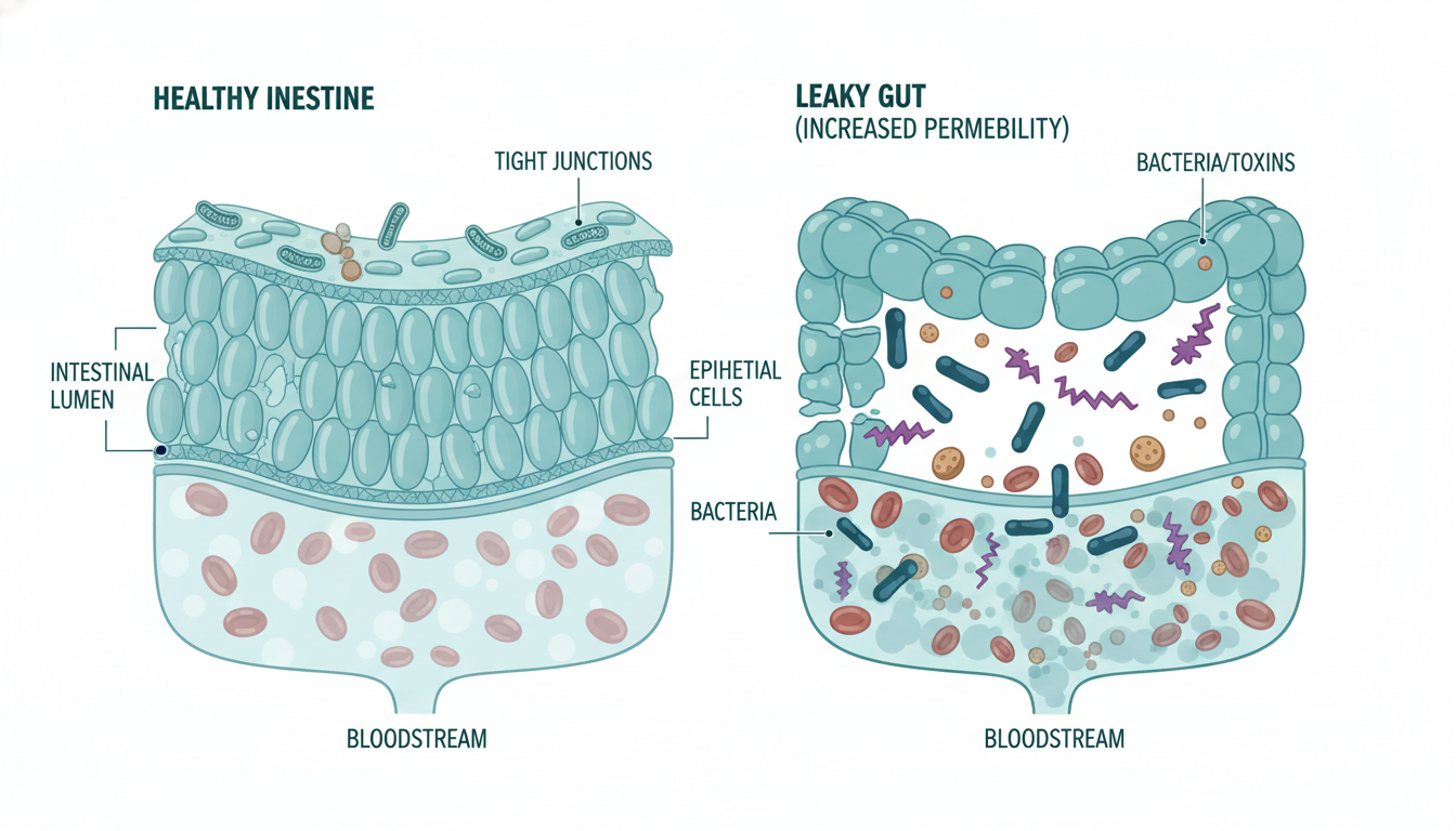 Hội Chứng Ruột Rò Rỉ Là Gì? Nguyên Nhân, Triệu Chứng Và Cách Phục Hồi
