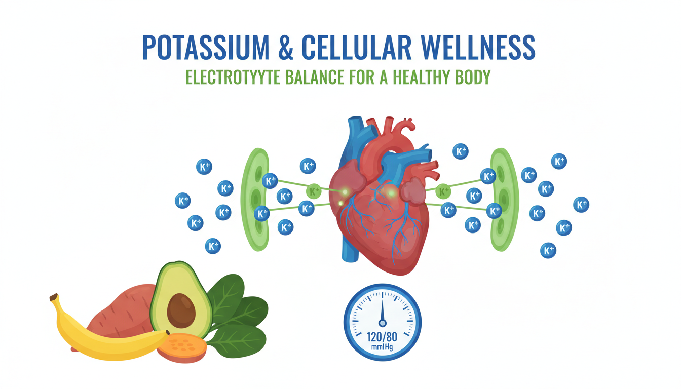 Kali (Potassium): Khoáng Chất Thiết Yếu Cho Tim Mạch và Tế Bào