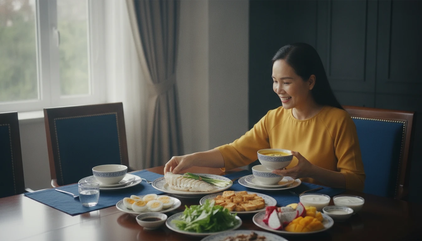 Người lớn tuổi ăn kém: làm bữa ăn giàu dinh dưỡng