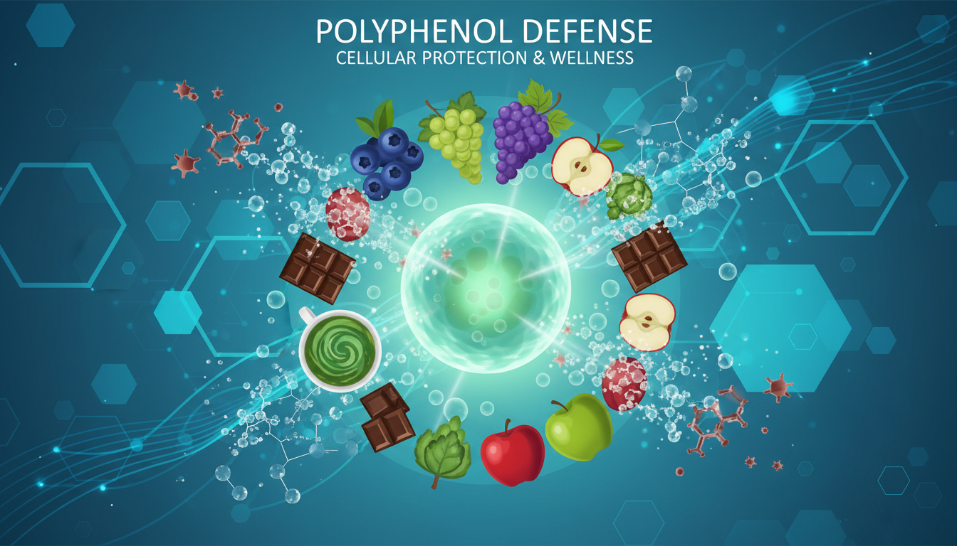 Polyphenol: Hợp Chất Thực Vật Bảo Vệ Sức Khỏe Tế Bào Toàn Diện