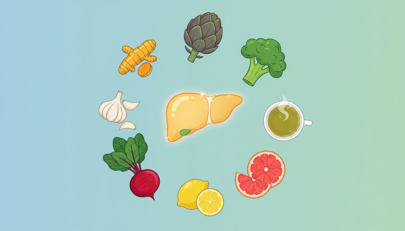 Gan Nhiễm Độc: 9 Thực Phẩm Giải Độc Gan Hiệu Quả Từ Bếp Nhà