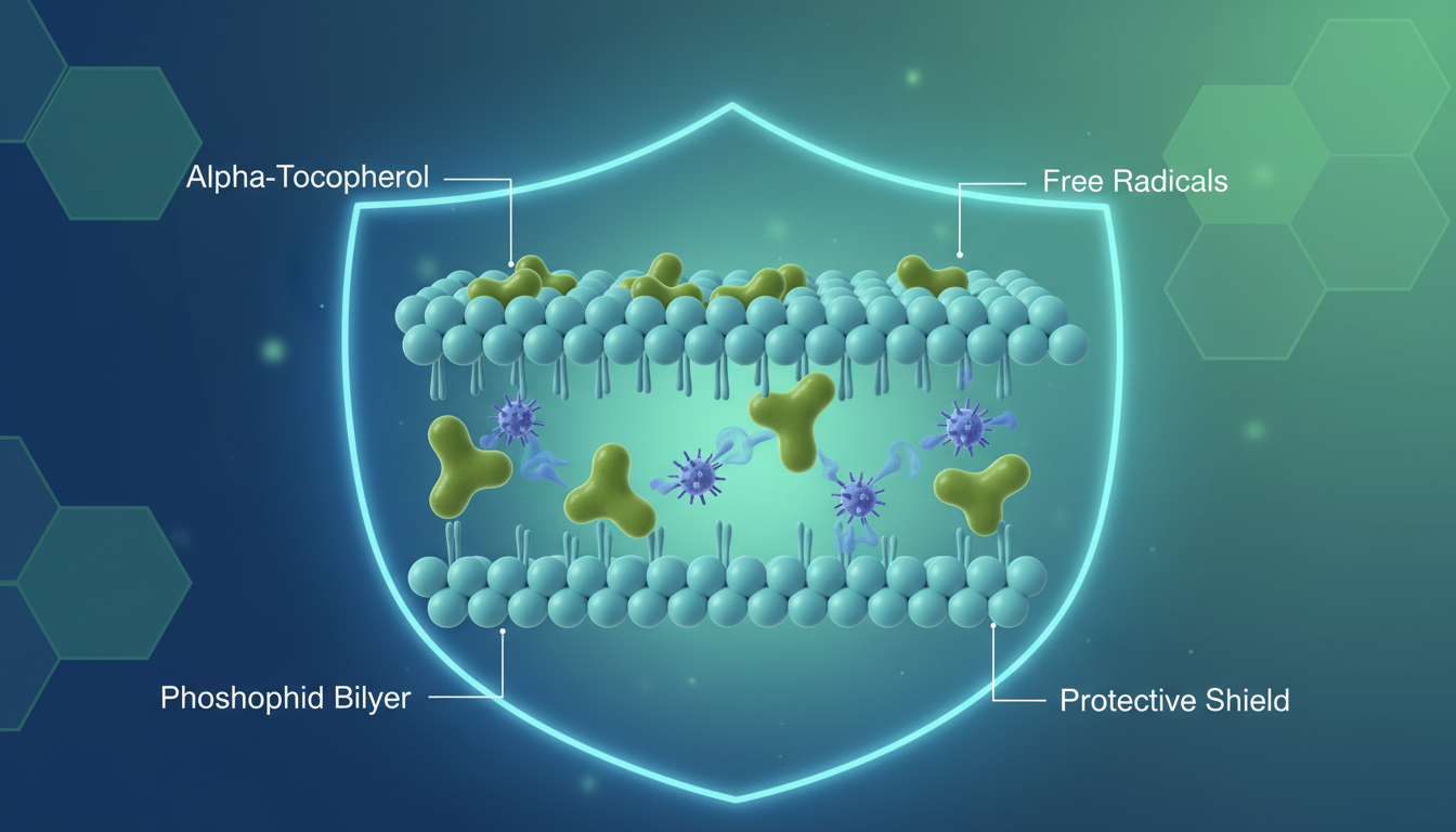 Vitamin E: Chống Oxy Hóa Bảo Vệ Màng Tế Bào Và Ngăn Ngừa Lão Hóa