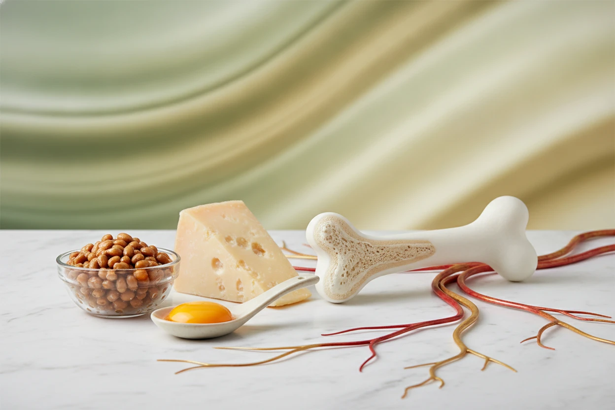 Vitamin K2 Và Canxi: Bộ Đôi Cho Xương Và Mạch Máu